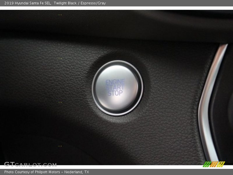 Twilight Black / Espresso/Gray 2019 Hyundai Santa Fe SEL