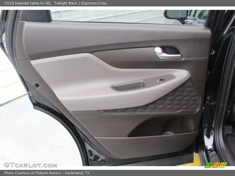 Twilight Black / Espresso/Gray 2019 Hyundai Santa Fe SEL