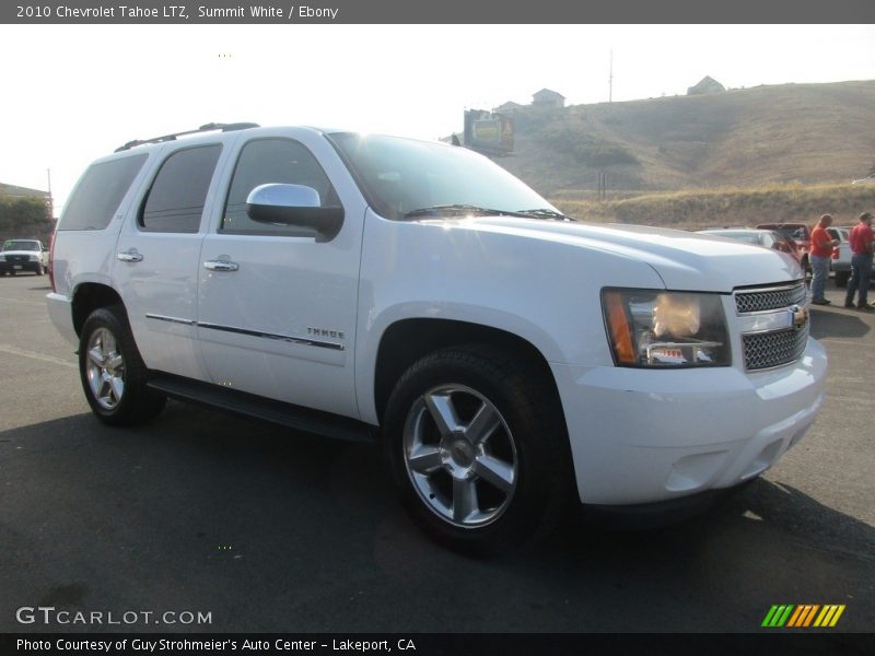 Summit White / Ebony 2010 Chevrolet Tahoe LTZ
