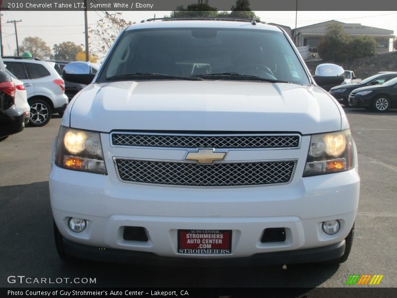 Summit White / Ebony 2010 Chevrolet Tahoe LTZ