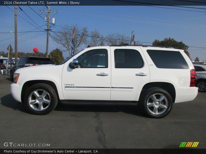 Summit White / Ebony 2010 Chevrolet Tahoe LTZ