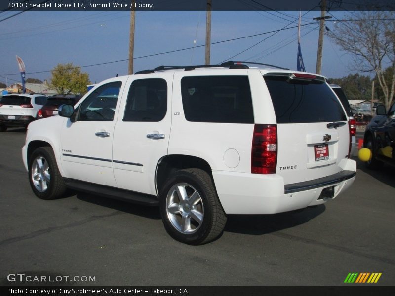 Summit White / Ebony 2010 Chevrolet Tahoe LTZ