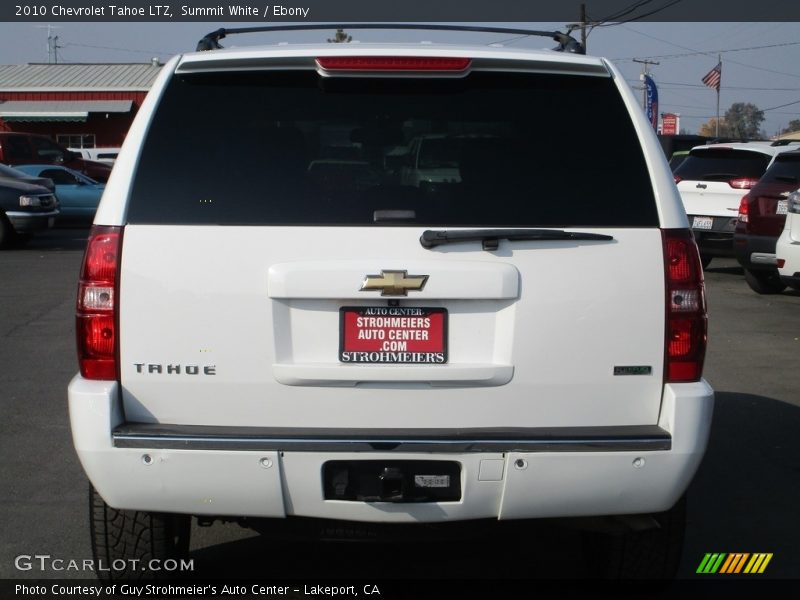 Summit White / Ebony 2010 Chevrolet Tahoe LTZ
