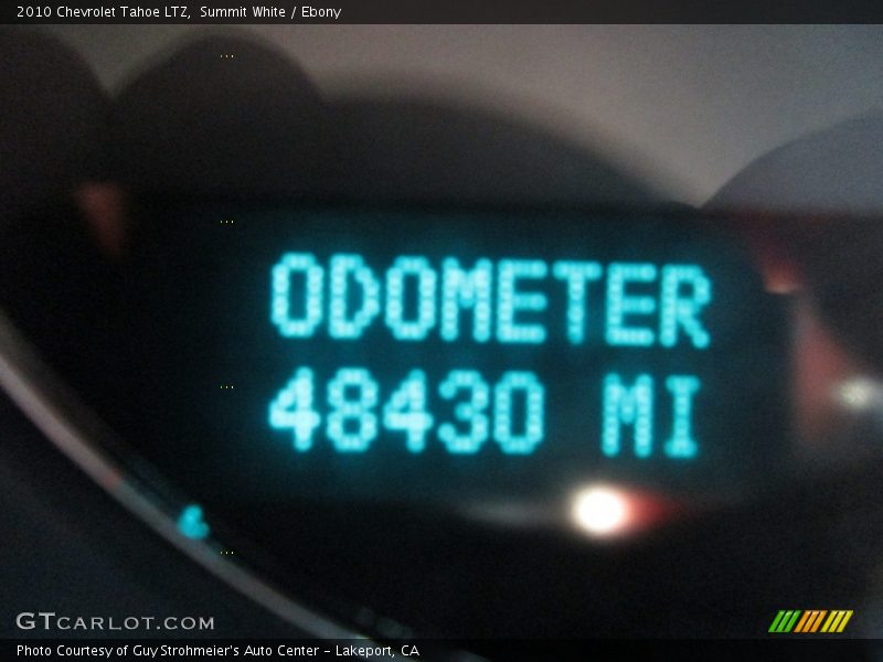 Summit White / Ebony 2010 Chevrolet Tahoe LTZ