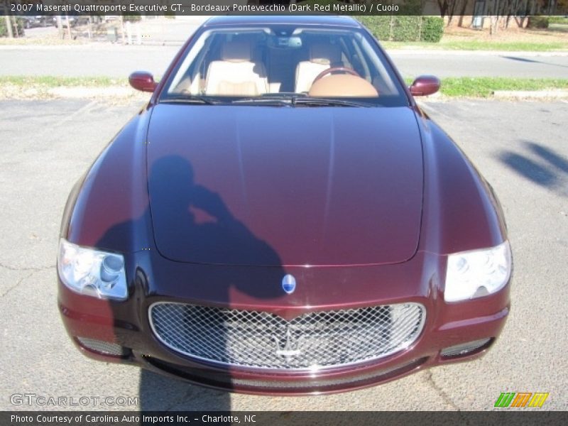 Bordeaux Pontevecchio (Dark Red Metallic) / Cuoio 2007 Maserati Quattroporte Executive GT