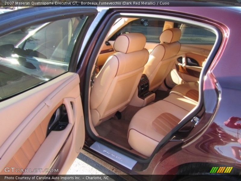 Bordeaux Pontevecchio (Dark Red Metallic) / Cuoio 2007 Maserati Quattroporte Executive GT