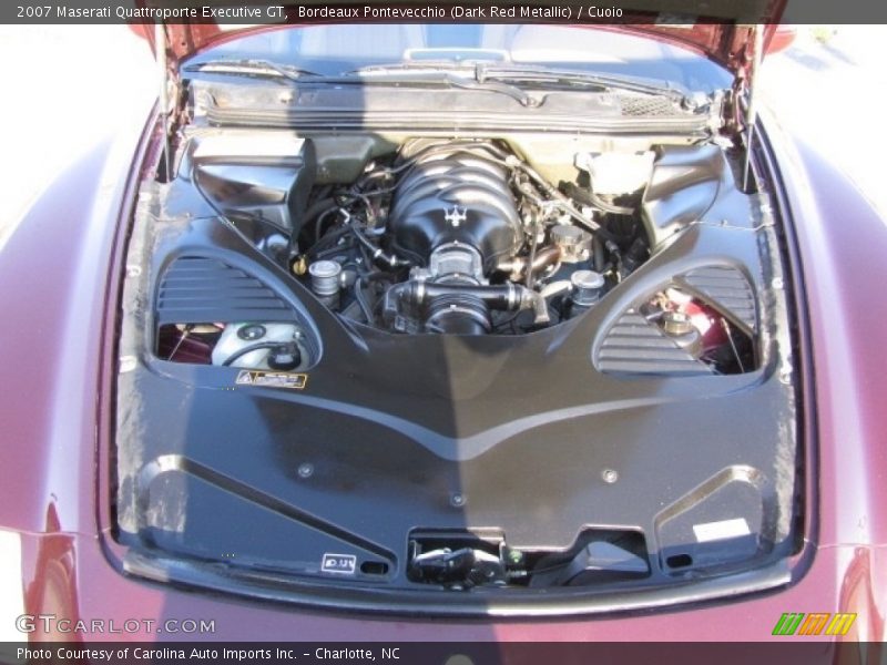 Bordeaux Pontevecchio (Dark Red Metallic) / Cuoio 2007 Maserati Quattroporte Executive GT