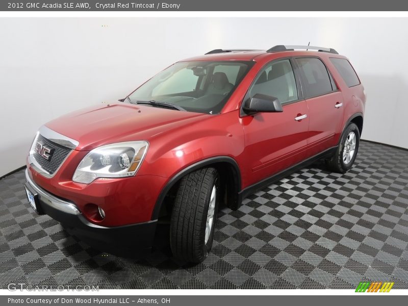 Crystal Red Tintcoat / Ebony 2012 GMC Acadia SLE AWD