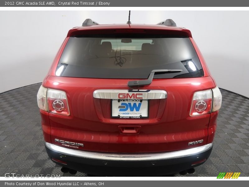 Crystal Red Tintcoat / Ebony 2012 GMC Acadia SLE AWD