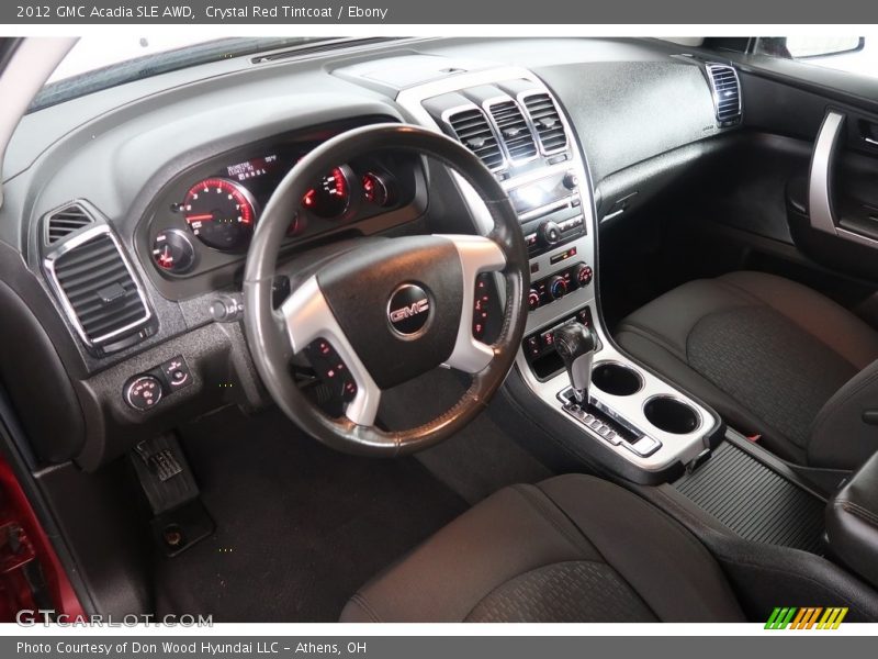 Crystal Red Tintcoat / Ebony 2012 GMC Acadia SLE AWD