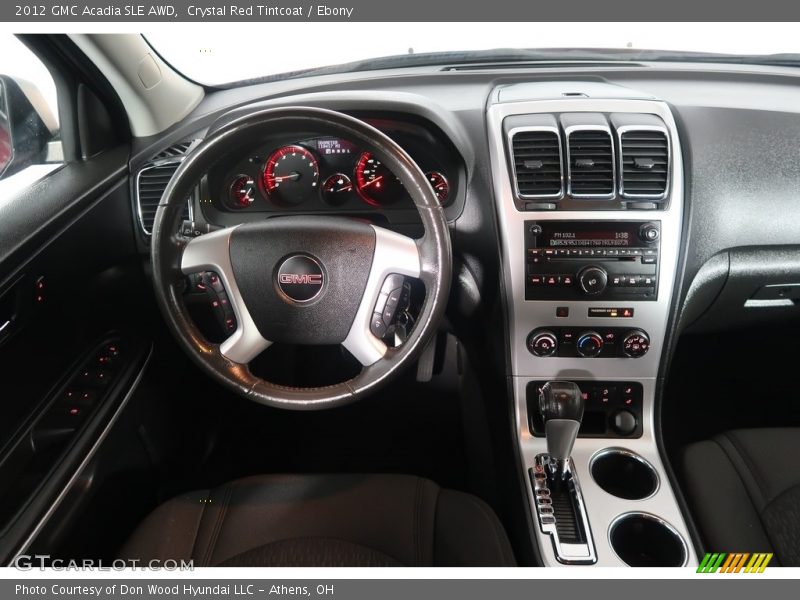 Crystal Red Tintcoat / Ebony 2012 GMC Acadia SLE AWD