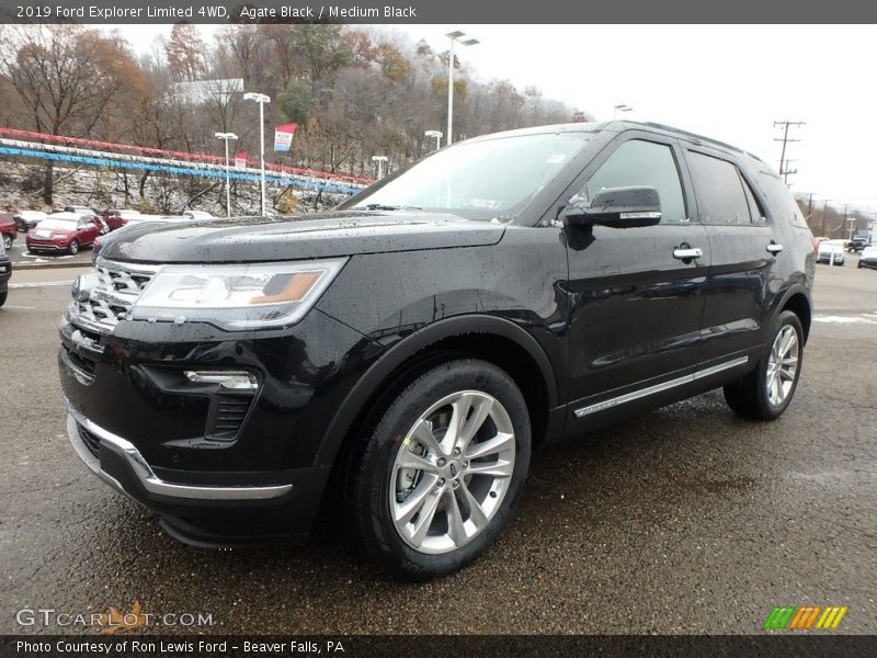 Front 3/4 View of 2019 Explorer Limited 4WD