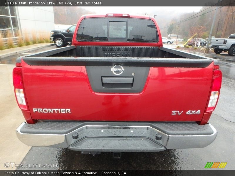 Lava Red / Steel 2018 Nissan Frontier SV Crew Cab 4x4