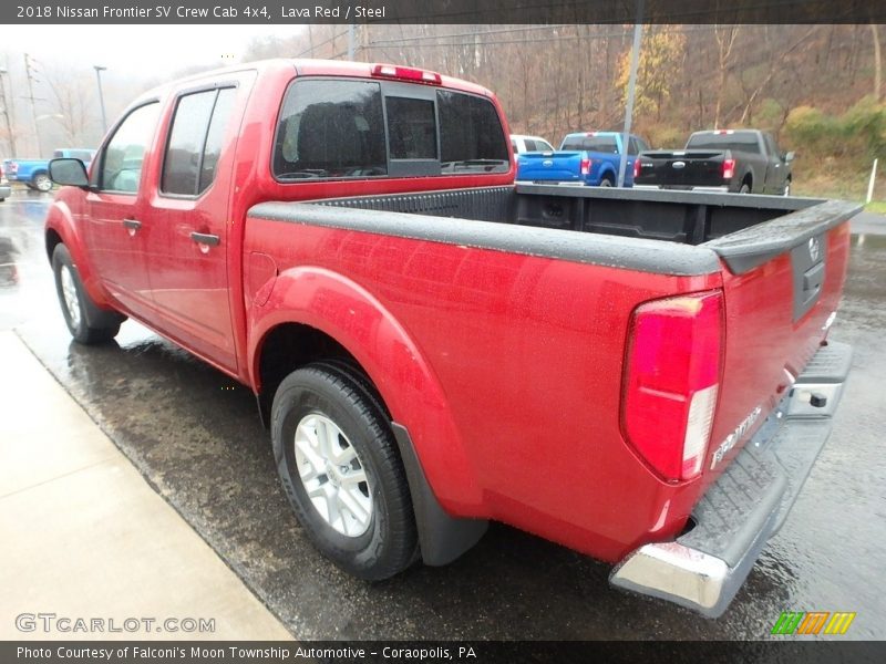 Lava Red / Steel 2018 Nissan Frontier SV Crew Cab 4x4