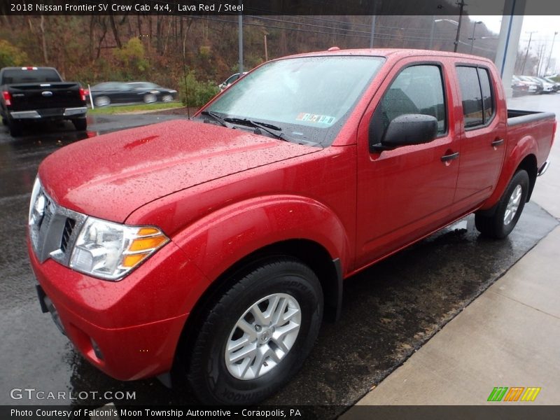 Front 3/4 View of 2018 Frontier SV Crew Cab 4x4