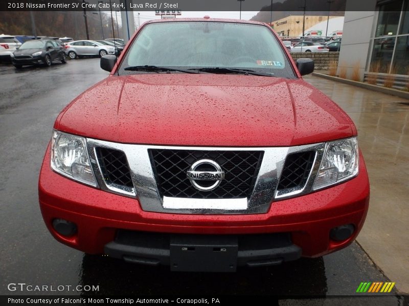 Lava Red / Steel 2018 Nissan Frontier SV Crew Cab 4x4