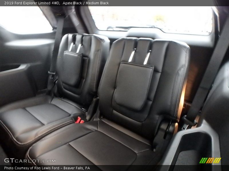 Agate Black / Medium Black 2019 Ford Explorer Limited 4WD