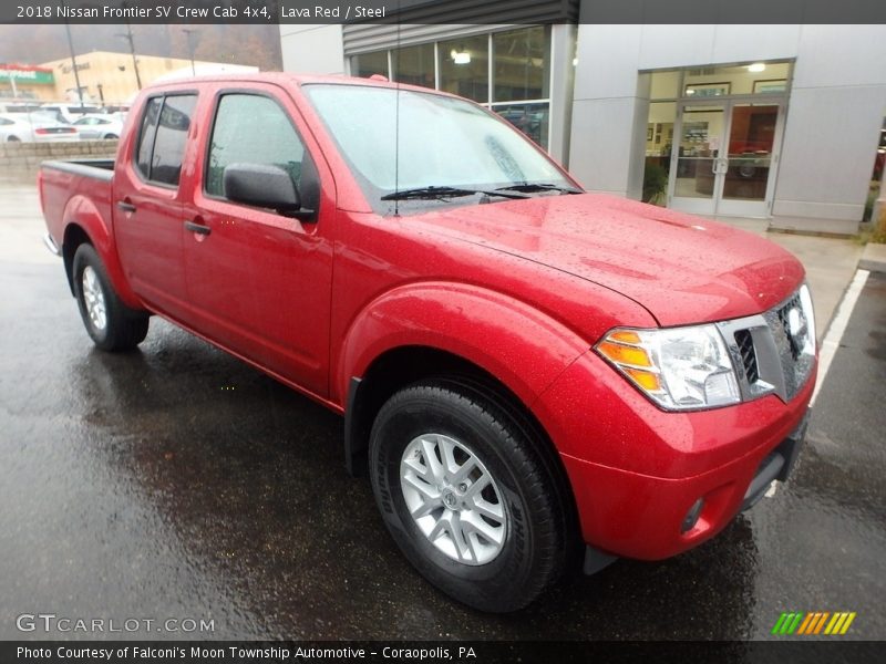 Lava Red / Steel 2018 Nissan Frontier SV Crew Cab 4x4