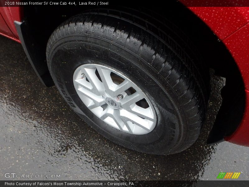 Lava Red / Steel 2018 Nissan Frontier SV Crew Cab 4x4