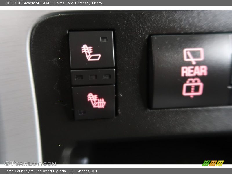 Crystal Red Tintcoat / Ebony 2012 GMC Acadia SLE AWD
