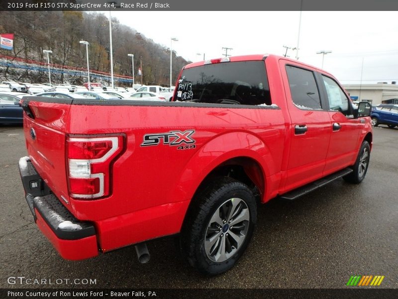 Race Red / Black 2019 Ford F150 STX SuperCrew 4x4