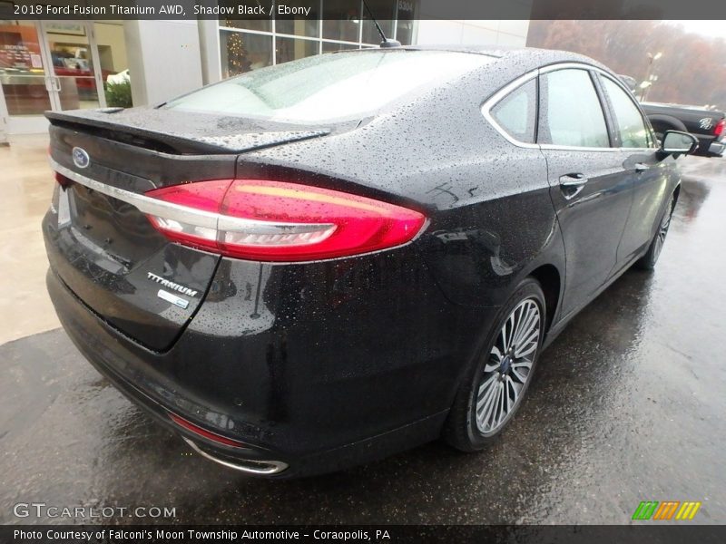 Shadow Black / Ebony 2018 Ford Fusion Titanium AWD