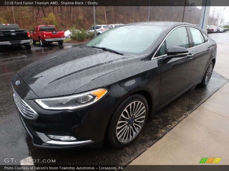 Shadow Black / Ebony 2018 Ford Fusion Titanium AWD