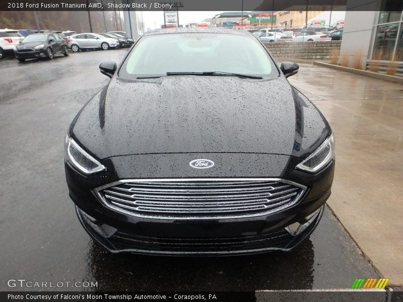 Shadow Black / Ebony 2018 Ford Fusion Titanium AWD