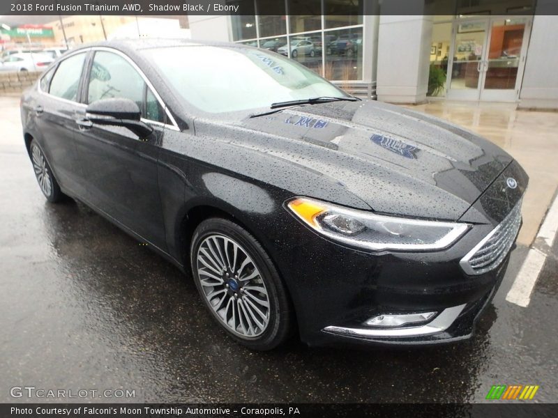 Shadow Black / Ebony 2018 Ford Fusion Titanium AWD