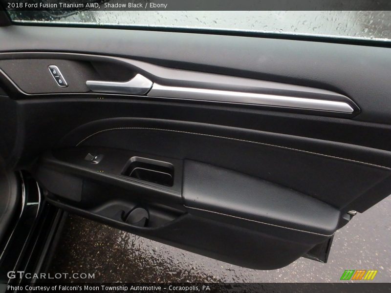Shadow Black / Ebony 2018 Ford Fusion Titanium AWD
