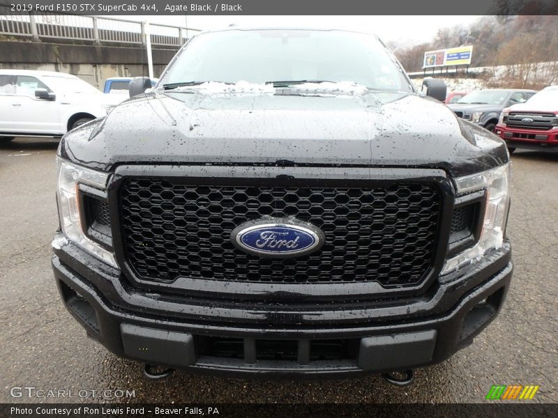 Agate Black / Black 2019 Ford F150 STX SuperCab 4x4