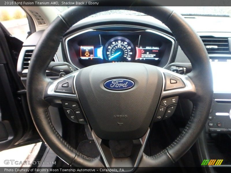 Shadow Black / Ebony 2018 Ford Fusion Titanium AWD