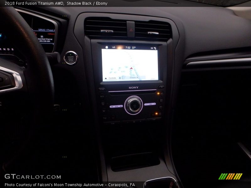 Shadow Black / Ebony 2018 Ford Fusion Titanium AWD