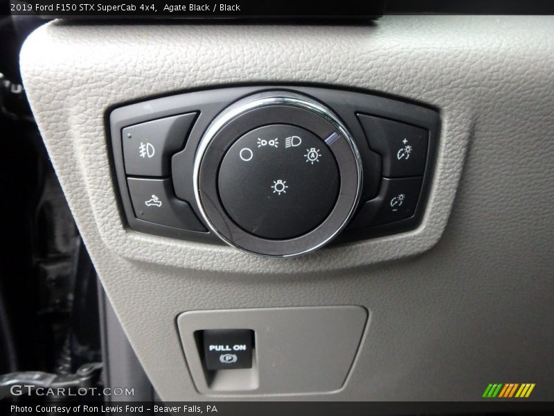 Controls of 2019 F150 STX SuperCab 4x4