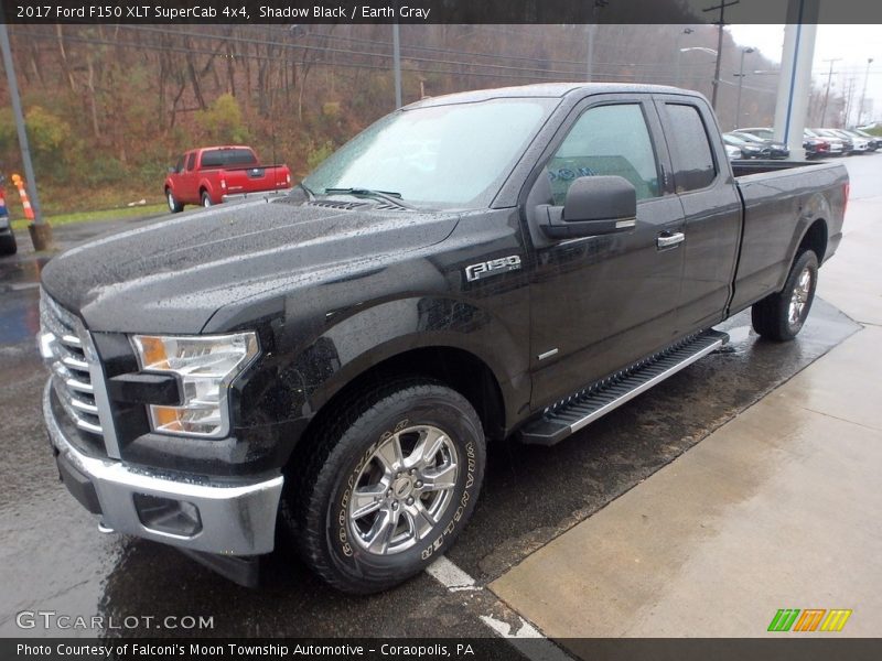 Shadow Black / Earth Gray 2017 Ford F150 XLT SuperCab 4x4