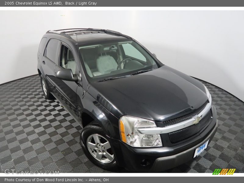 Black / Light Gray 2005 Chevrolet Equinox LS AWD