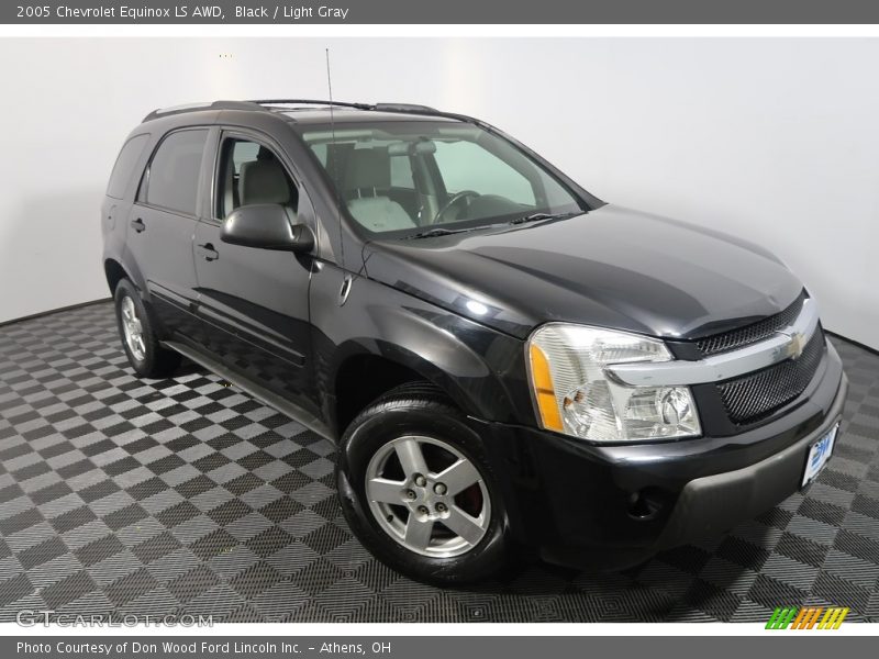 Black / Light Gray 2005 Chevrolet Equinox LS AWD