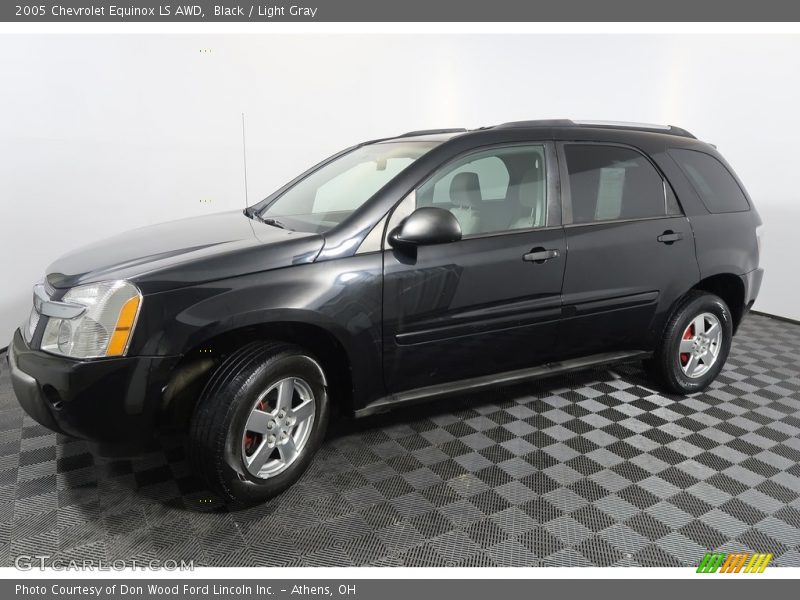 Black / Light Gray 2005 Chevrolet Equinox LS AWD