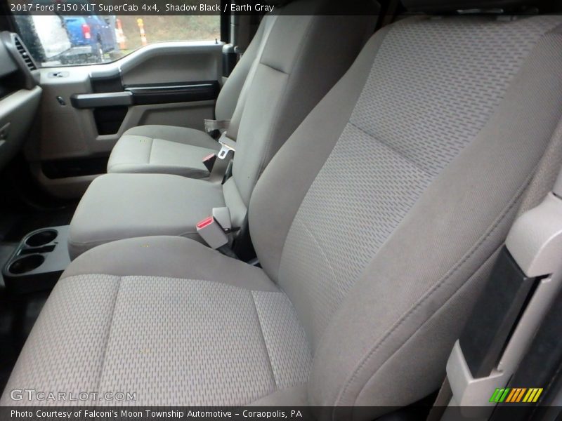 Shadow Black / Earth Gray 2017 Ford F150 XLT SuperCab 4x4