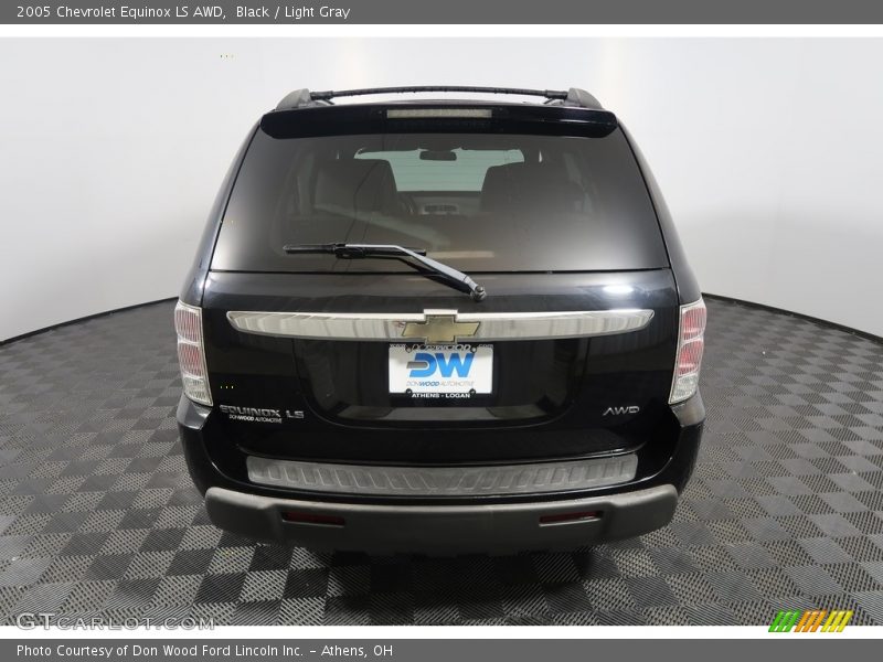 Black / Light Gray 2005 Chevrolet Equinox LS AWD