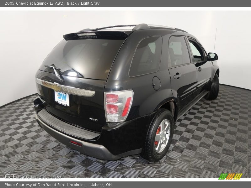 Black / Light Gray 2005 Chevrolet Equinox LS AWD