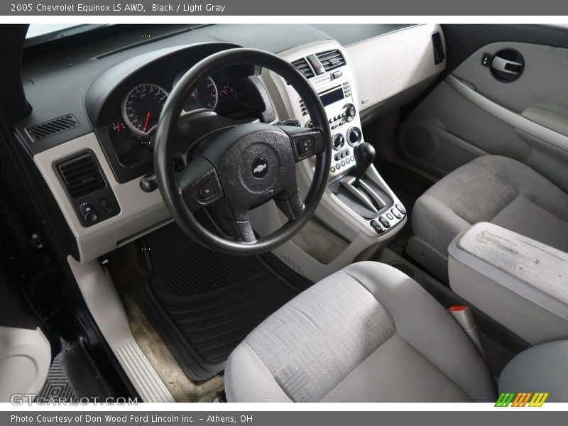 Black / Light Gray 2005 Chevrolet Equinox LS AWD