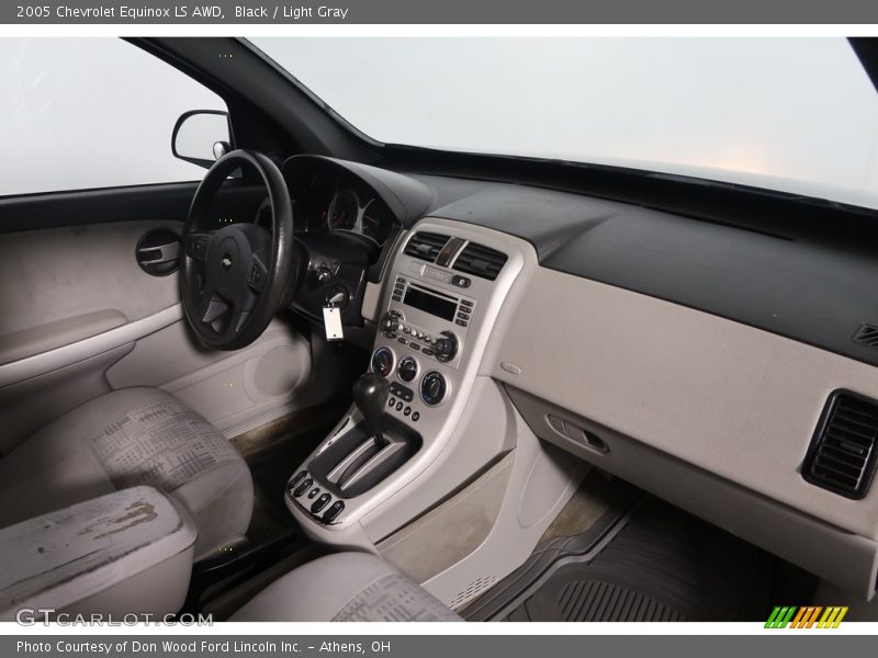 Black / Light Gray 2005 Chevrolet Equinox LS AWD