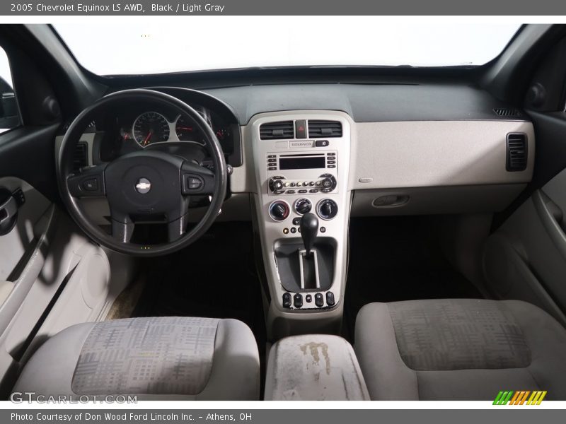 Black / Light Gray 2005 Chevrolet Equinox LS AWD