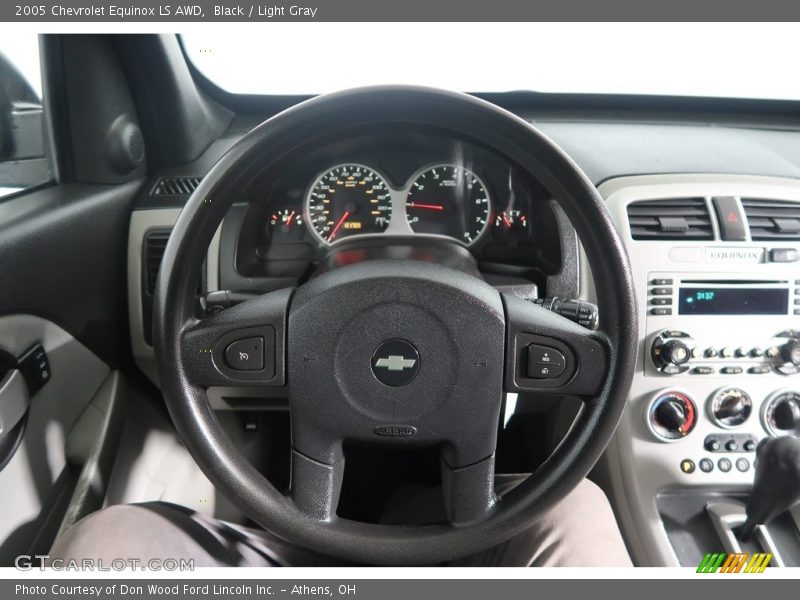 Black / Light Gray 2005 Chevrolet Equinox LS AWD
