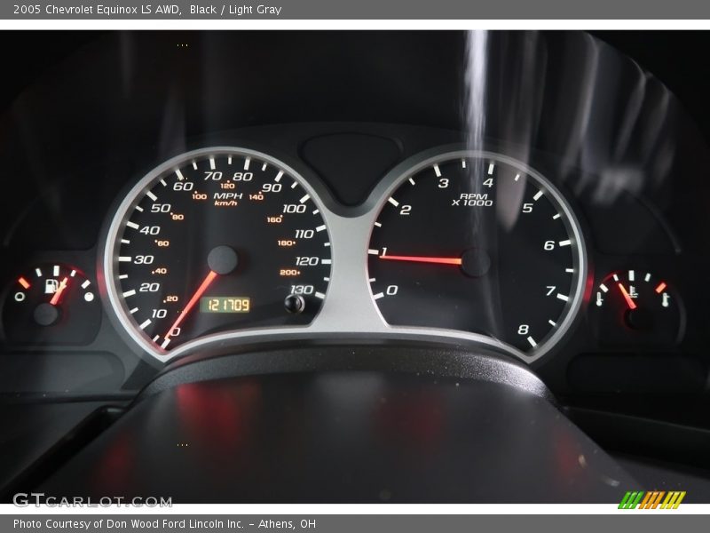 Black / Light Gray 2005 Chevrolet Equinox LS AWD