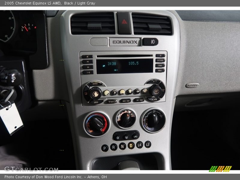 Black / Light Gray 2005 Chevrolet Equinox LS AWD