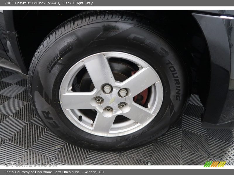 Black / Light Gray 2005 Chevrolet Equinox LS AWD