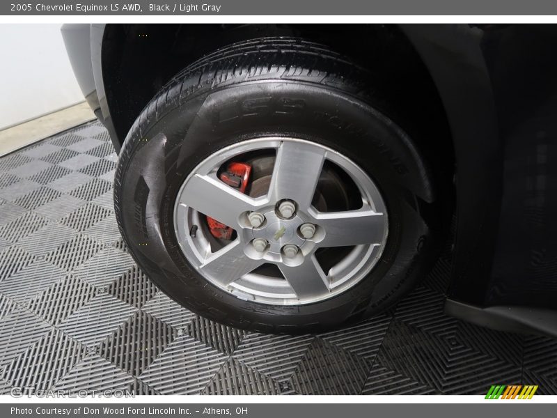 Black / Light Gray 2005 Chevrolet Equinox LS AWD