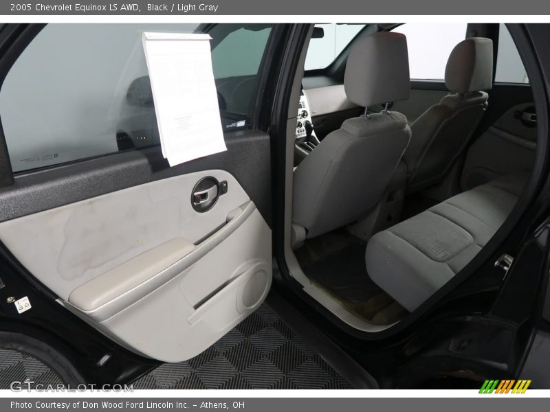Black / Light Gray 2005 Chevrolet Equinox LS AWD